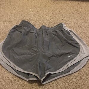 Nike Women's Gray Athletic Shorts